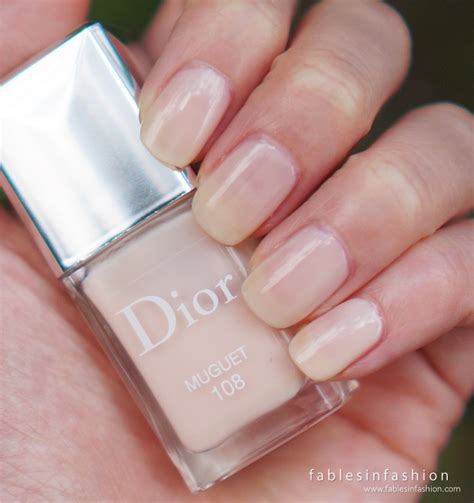 dior muguet nail polish review